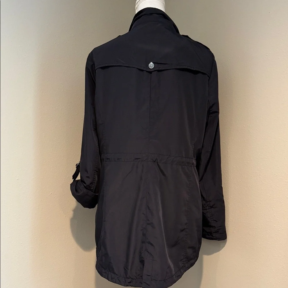 Michael Kors | Fly Front Anorak Rain Jacket | Navy | Large